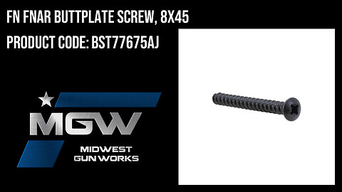 FN FNAR Buttplate Screw, 8x45 - BST77675AJ
