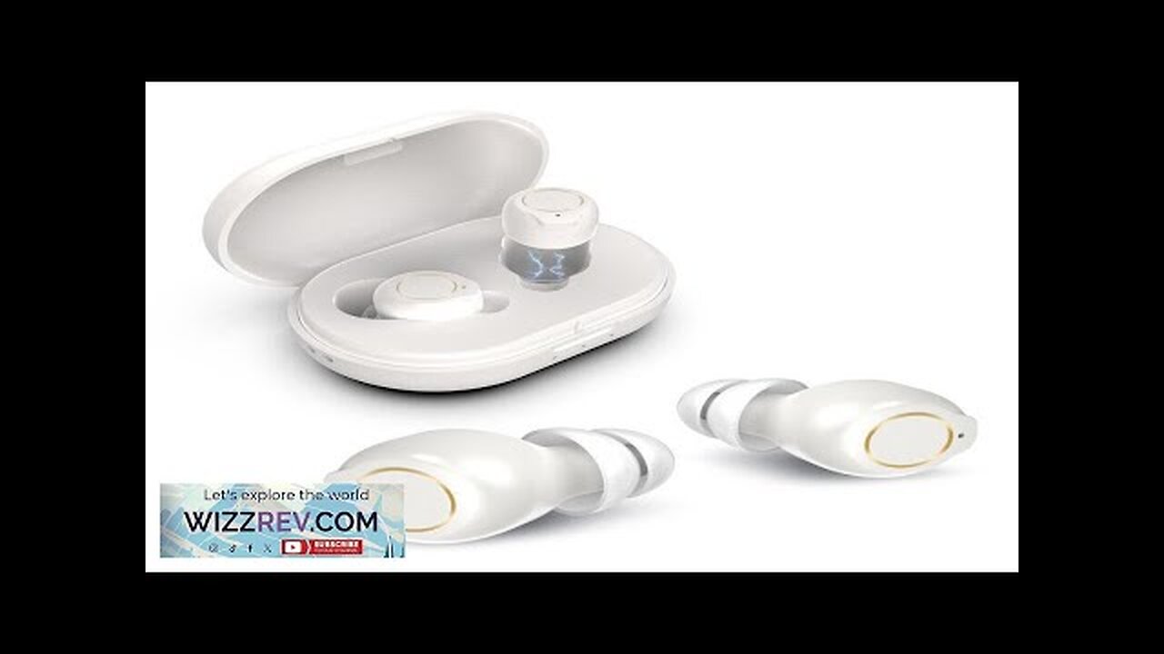 Black/White Rechargeable Portable Adjustable Hearing Earphones Invisible-In-Canal Sound Review