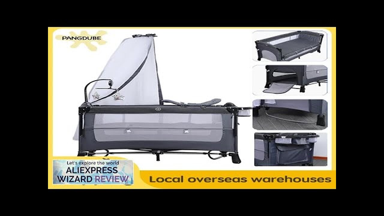 Adaptable Crib PANGDUBE High-end Cribs for Baby Bed Multifunctional Baby Crib ...