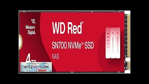 Western Digital 4TB WD Red SN700 NVMe Internal Solid State Drive SSD Review