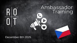 Růst sociálních médií a aktualizace kořenů | Školení ambasadorů | 8. prosince 2025 | Czech