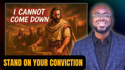 I Cannot Come Down - Standing Firm Like Nehemiah. Pr. James Desvallons @Adventmediaconnect ​