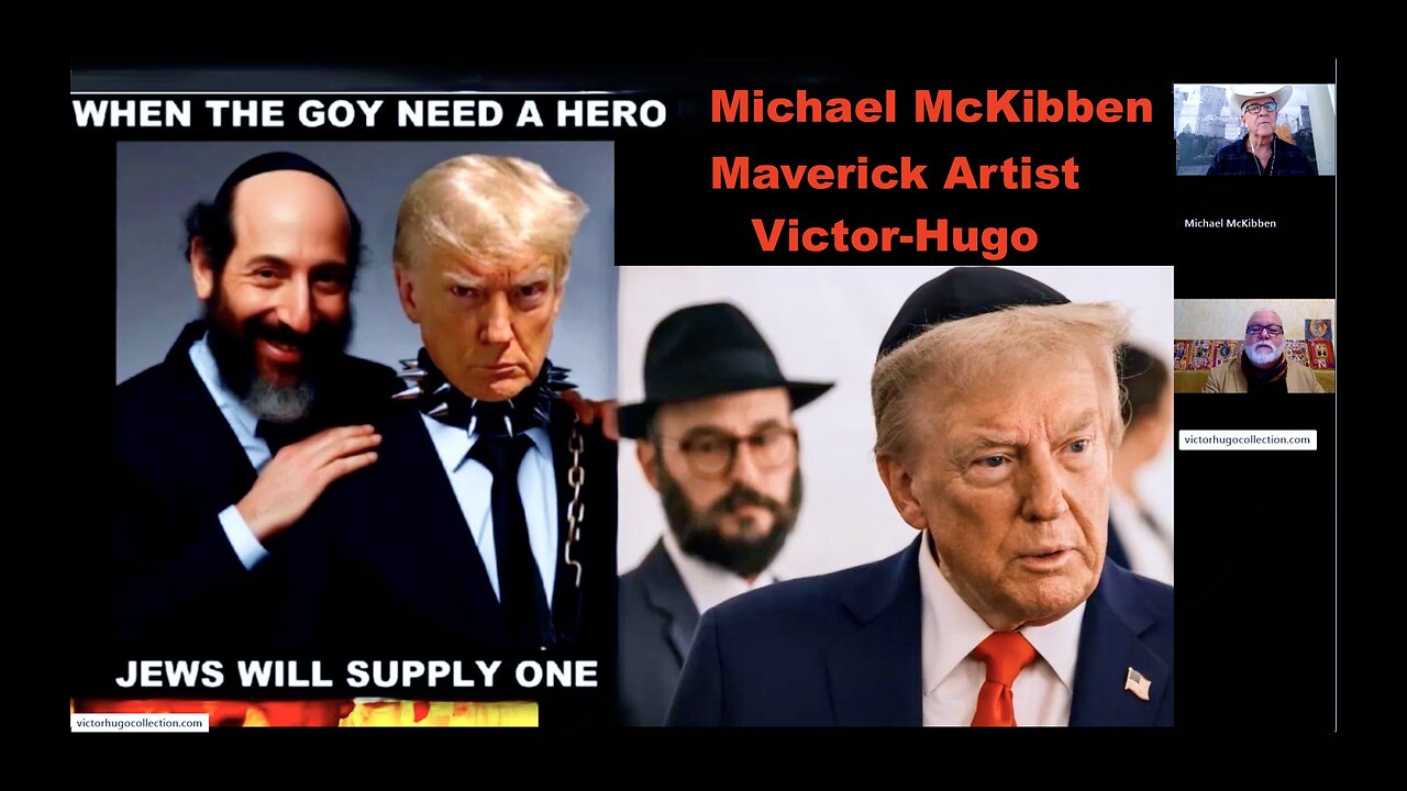 Jewish Controlled Trump Orders Review To Punish And Deport AntiSemites Michael McKibben Victor Hugo