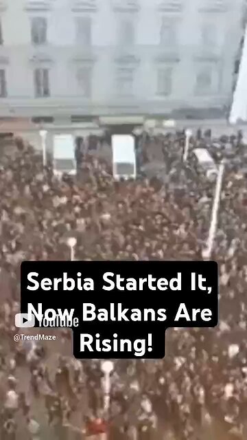 Balkans Are Rising! Serbia & Croatia Say NO to Corruption! #shorts #trending #balkans