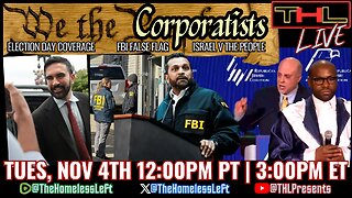 Election Day Coverage: Why Mamdani is ALLOWED to Win w NICK CRUSE, War Criminal Dick Cheney DEAD, Mark Levin THREATENS Anti-Zionist Podcasters, FBI Stages FALSE FLAG in MI, Trump gives Scott Adams VIP Cancer Treatment | THL LIVE Tues Nov 4th 12pm pst