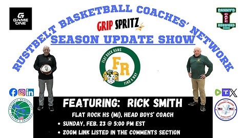 Season Update Coaches’ Show E11: Coach Rick Smith, Flat Rock HS (MI)