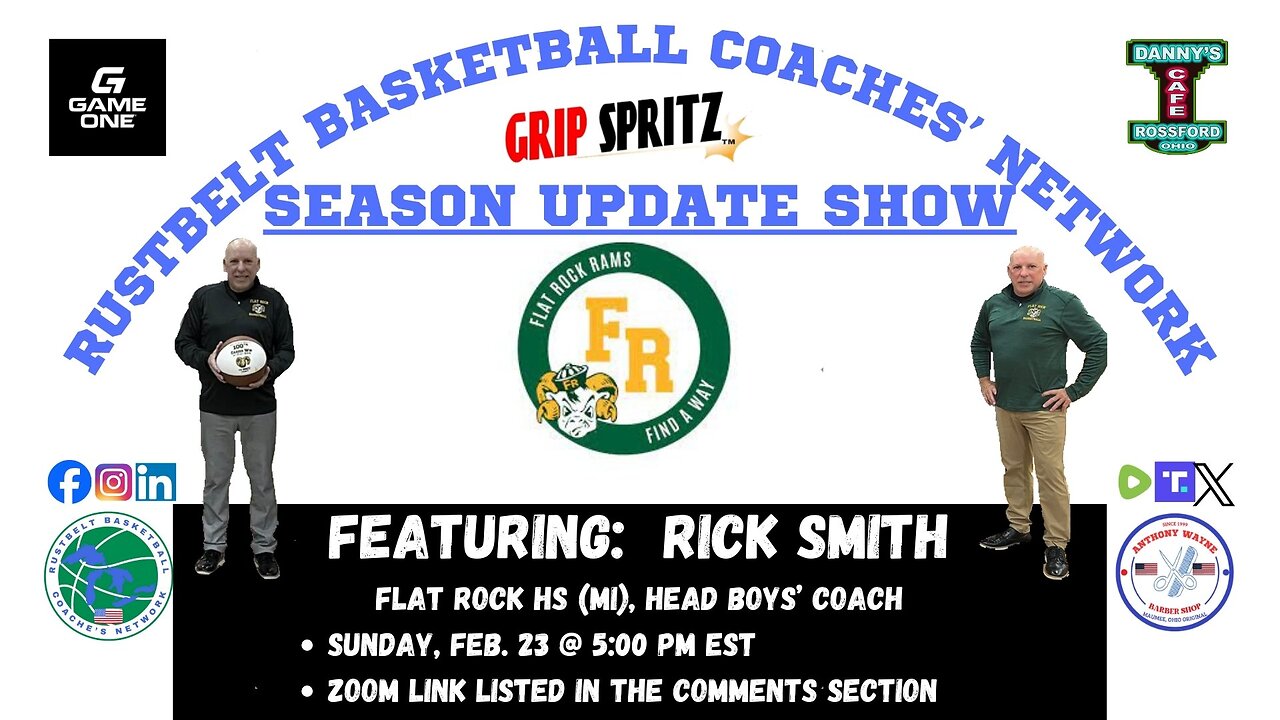 Season Update Coaches’ Show E11: Coach Rick Smith, Flat Rock HS (MI)