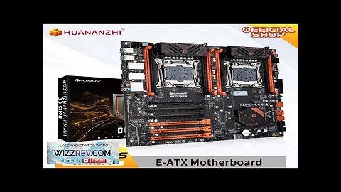 HUANANZHI X99 F8D PLUS LGA 2011-3 XEON X99 Motherboard support Intel Dual Review