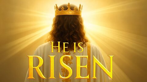 He is Risen – Happy Easter 2025 | Jesus Resurrection | Easter WhatsApp Status