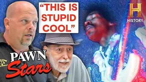 Pawn Stars: AMAZING VALUE for Jimi Hendrix Collectibles