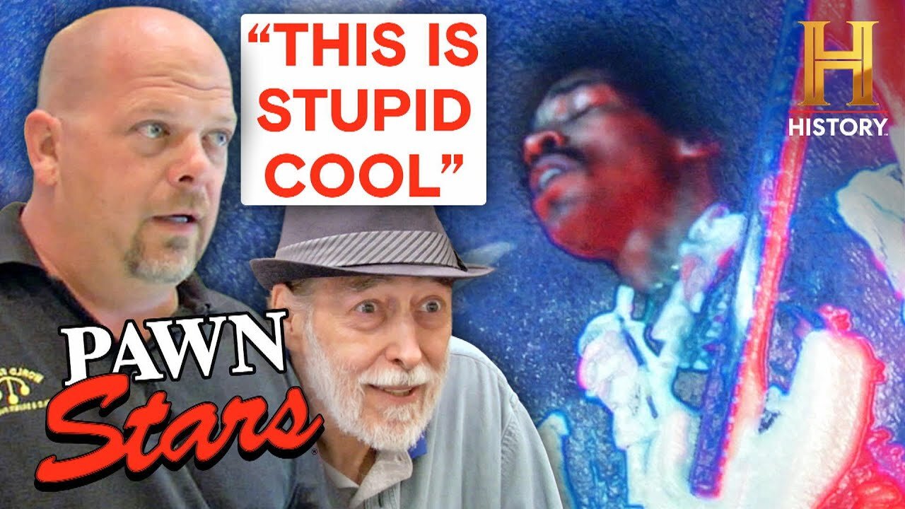 Pawn Stars: AMAZING VALUE for Jimi Hendrix Collectibles