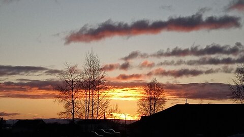 HD Sunrise Oregon Desert Feb 25 2025 AWESOME