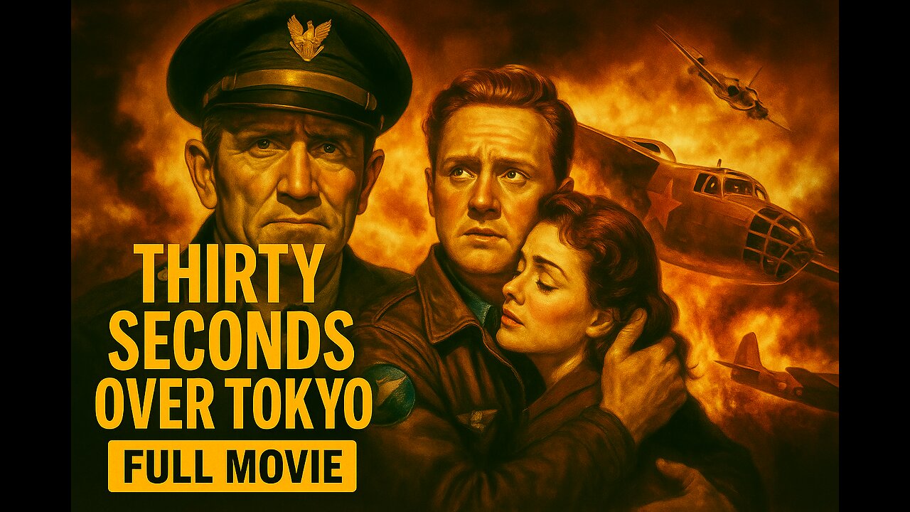 Thirty Seconds Over Tokyo (1944) | Full Movie | Classic WWII Drama