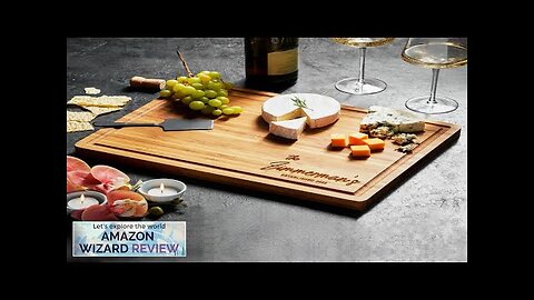 Personalized Cutting Board Custom Bamboo Engraved Charcuterie Boards Best Present Review