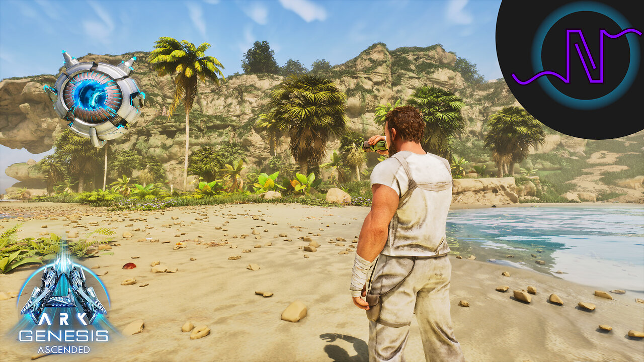 Exploring Tropical Islands! - ARK: Survival Ascended Genesis 1 LE236