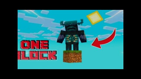 OneBlock in minecraft pe but moded