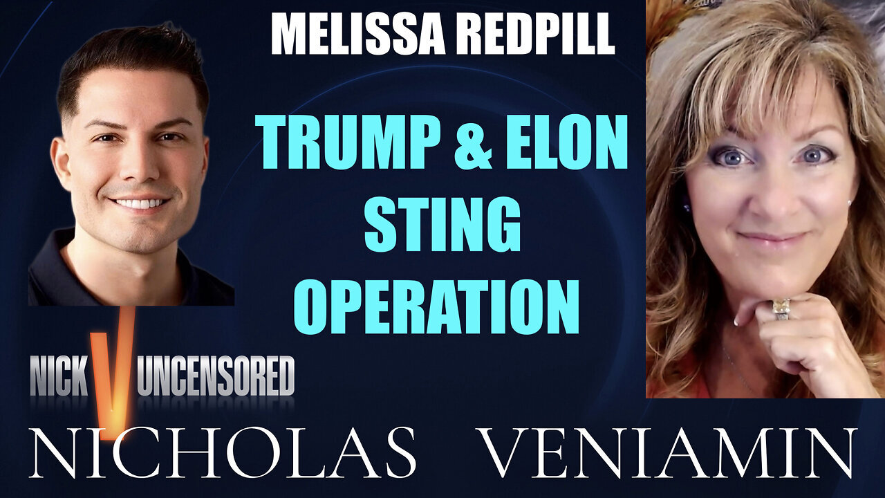 Melissa Redpill Discusses Trump & Elon Sting Operation with Nicholas ...