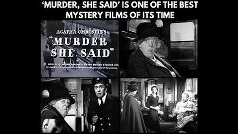 Murder She Said 1961 comedy