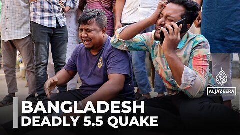 At least five killed as magnitude 5.5 earthquake hits Bangladesh