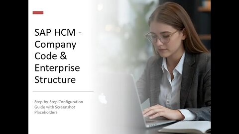 SAP HCM - Company Code & Enterprise Structure-Step-by-Step Configuration Guide #sap #saphcm