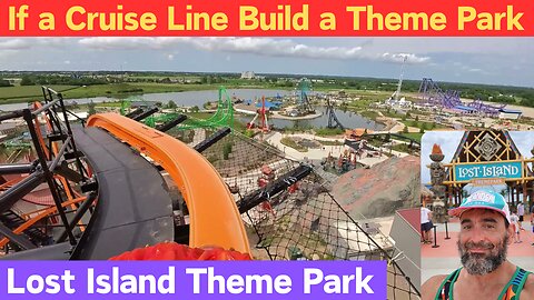 World's NEWEST RMC at Lost Island Theme Park | Epic Rides & Spicy Donuts! 🎢🔥