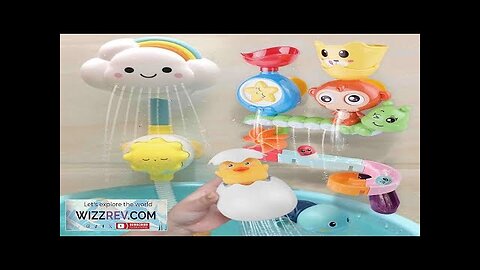 QWZ Baby Cartoon Monkey Classic Shower Bath Toy Animal Sprinkle Bathroom Swimming Review