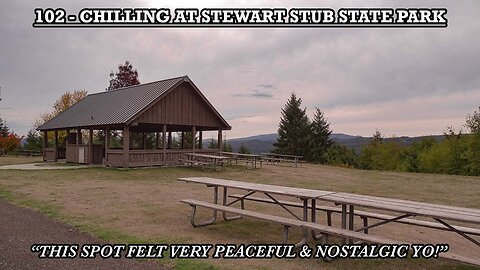 CHILLING AT STEWART STUB STATE PARK