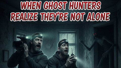 When Ghost Hunters Realize They’re Not Alone…