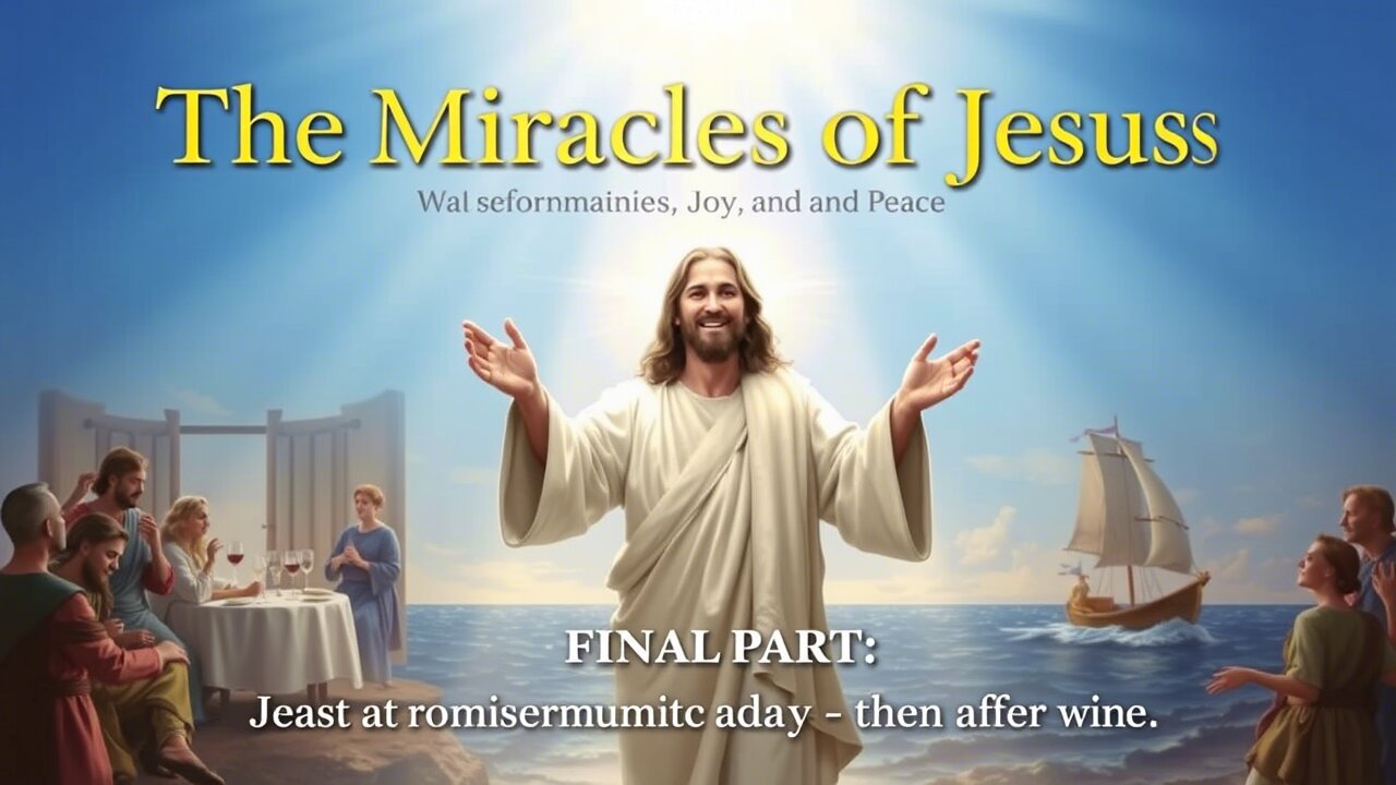 Los Milagros de Jesús: Transformación, Alegría y Paz Parte Final