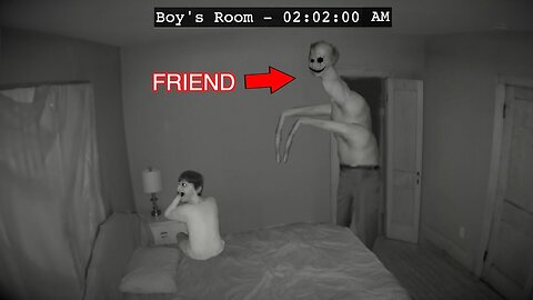 His Imaginary Friend Comes to Life at Night...
