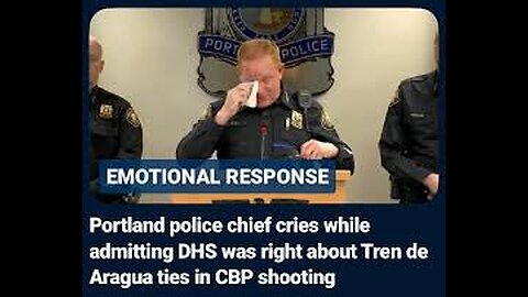 Minnesota ICE Shooting: More Footage; Portland ICE Shooting: Police Chief Admits Truth and Cries