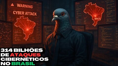 📰 Brasil sofre 314 bilhões de ataques cibernéticos em 6 meses — estamos preparados?