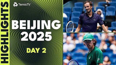 Zverev, Medvedev, Rublev, Musetti & More Feature On Day Two 💥 | Beijing 2025 Highlights Day 2