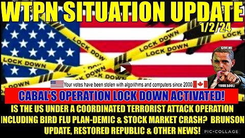 IS THE US UNDER COORDINATED TERRORIST ATTACKS INCLUDING BIRD FLU TO LOCK COUNTRY DOWN?