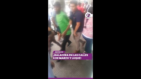 Balacera paraque Centenario