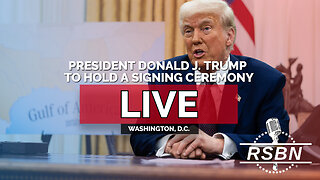 LIVE: President Trump Participates in a Bill Signing Ceremony in the Oval Office - 01/14/26