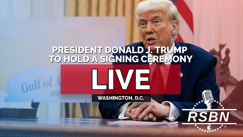 LIVE: President Trump Participates in a Bill Signing Ceremony in the Oval Office - 01/14/26