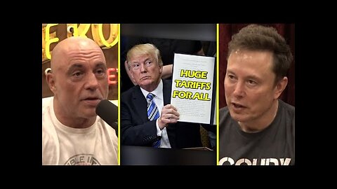 Elon Gives His Opinion On Trumps Tariff Plan | Joe Rogan & Elon Musk