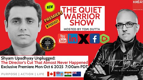 Shyam Upadhyay Unplugged: The Director's Cut That Almost Never Happened
