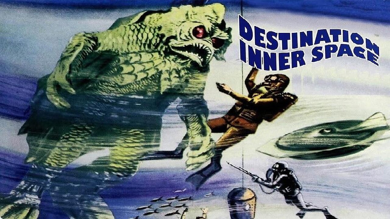DESTINATION INNER SPACE 1966 Weird Alien Craft Found at Bottom of the Sea FULL MOVIE HD & W/S