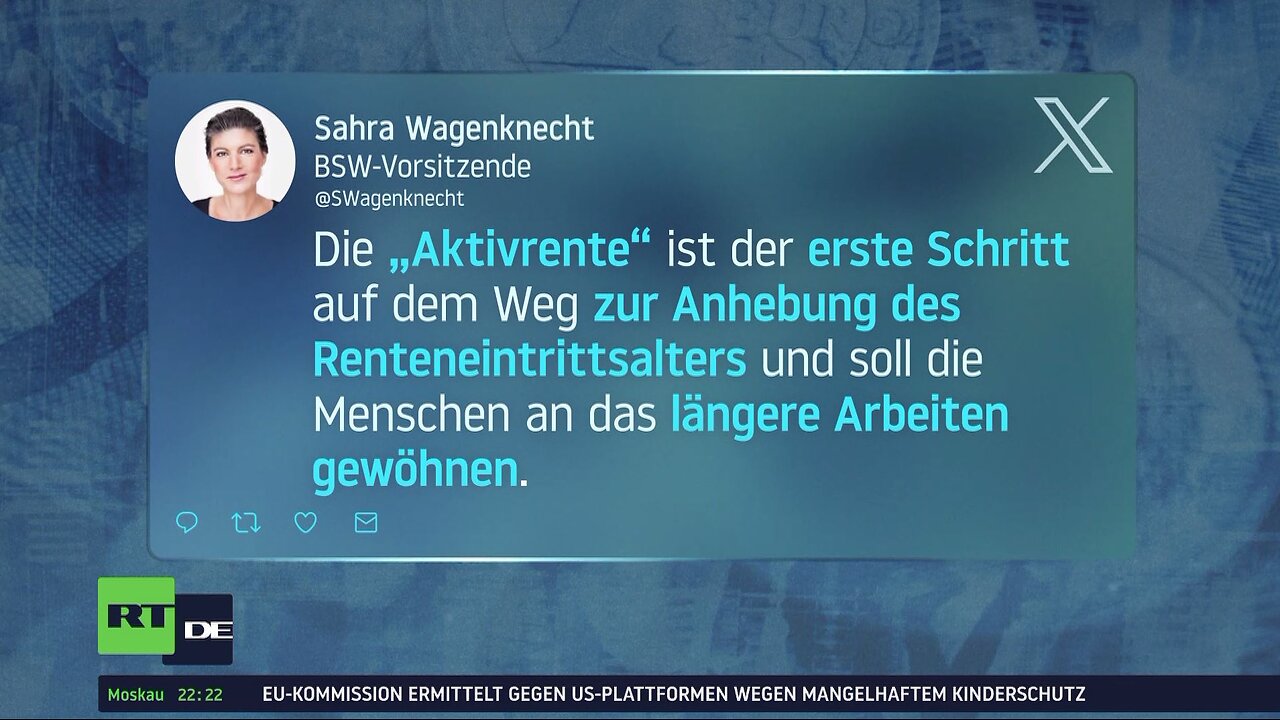 Strengere Regeln für Arbeitslose und Aktivrente für Rentner – Das plant die Bundesregierung