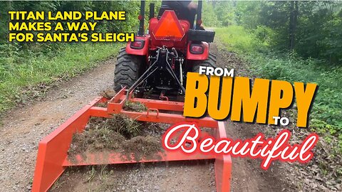 From Bumpy to Beautiful | Titan Land Plane Makes a Way for Santa's Sleigh
