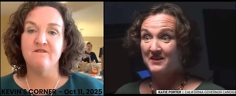 CALI GOV CANDIDATE Katie Porter Interview Walk-off MELTDOWN. Katie Porter YELLS & CURSES at Staff!