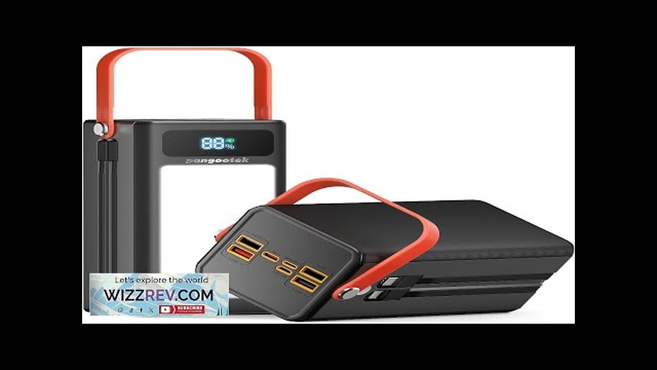 99Wh Portable Power Station Portable Power Bank Generator with PD Fast Charging Review