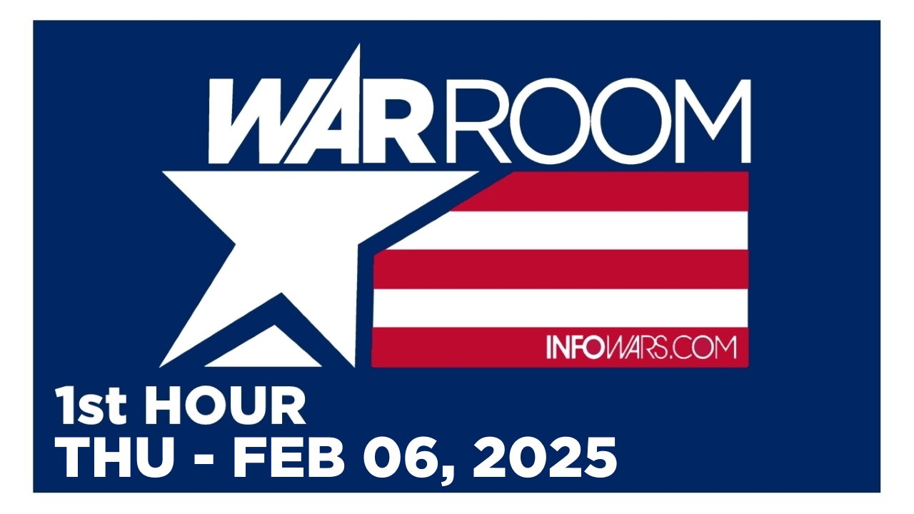 WAR ROOM [1 of 3] Thursday 2/6/25 • USAID = DEMOCRAT PARTY PROPAGANDA, News, Reports & Analysis