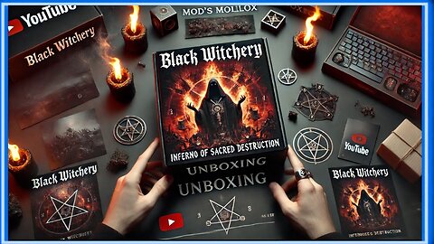 ☢️MOD's Mailbox | Black Witchery - Inferno of Sacred Destruction Unboxing☢️