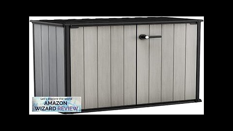 Keter Patio Store 4.6 x 4.0 ft. Resin Outdoor Storage Shed Review