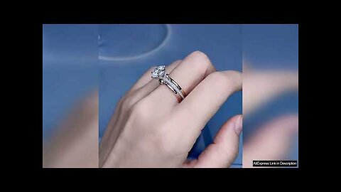 cvd Lab cultivates diamond triple ring arm double color 18k gold set Review