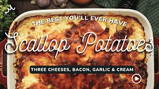 Homemade Scalloped Potatoes Recipe: 🥔🧀 Creamy, Cheesy Perfection