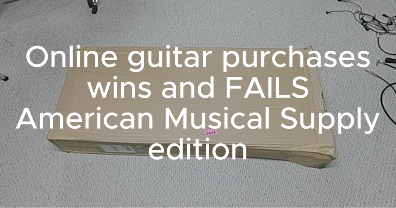 Epiphone Firebird limited American Musical Supply Online guitar purchase wins and fails